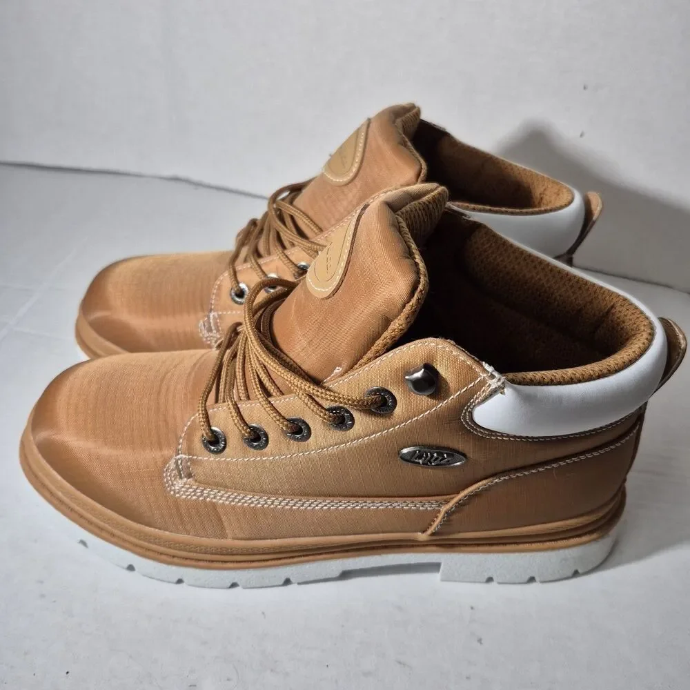 Lugz Drifter Ripstop Mens Brown White Chukka Boots Size 10 44 EUR MDRST-741